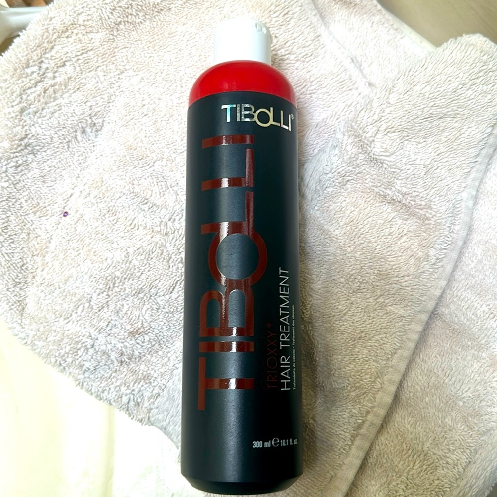 Tiboli hair treatment, Brazilian hair straightener brand new bottle never used